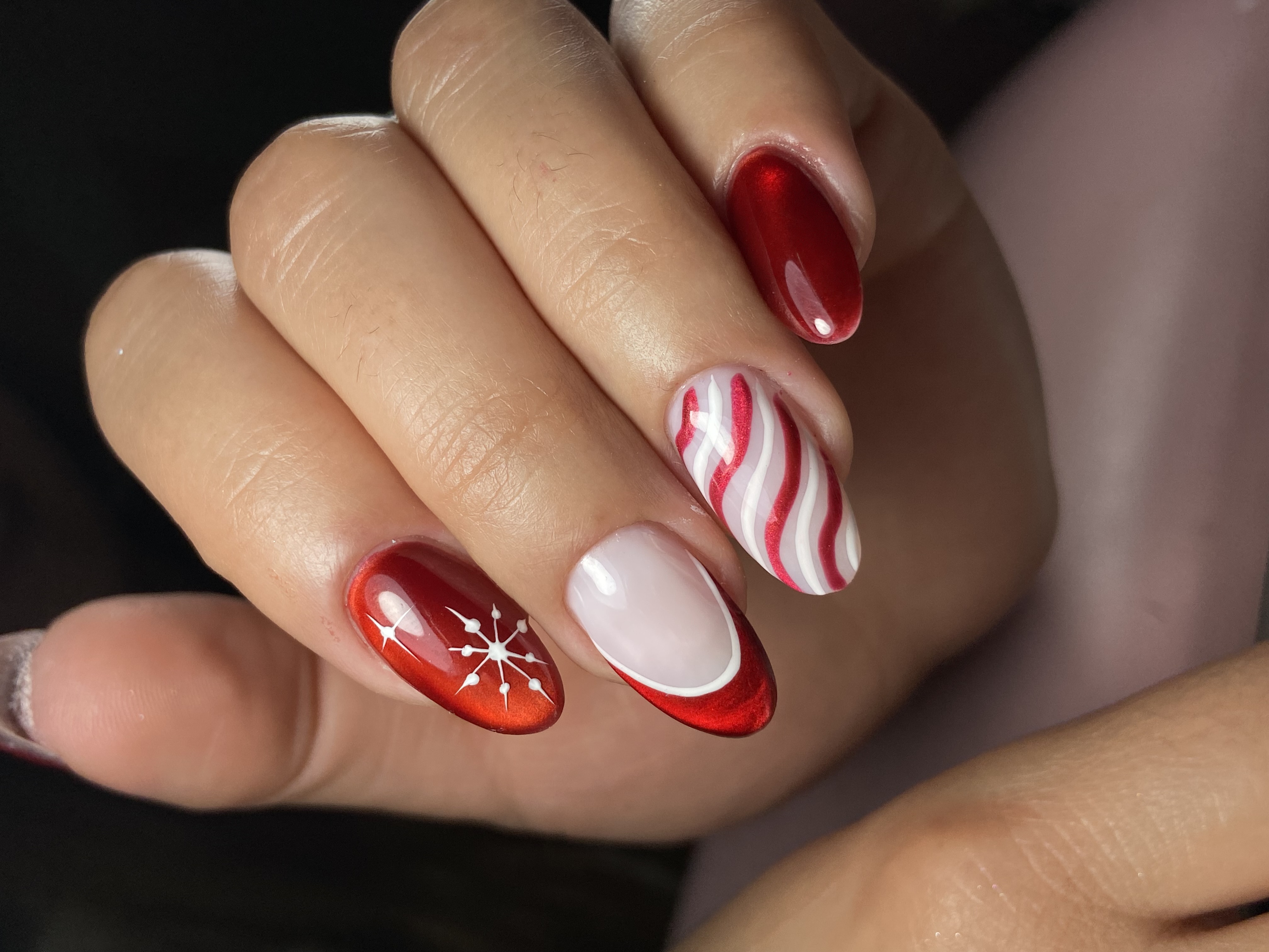 Diseño en 6 uñas
